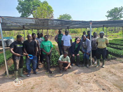 Jo And Ghana Team In Agogo Ja